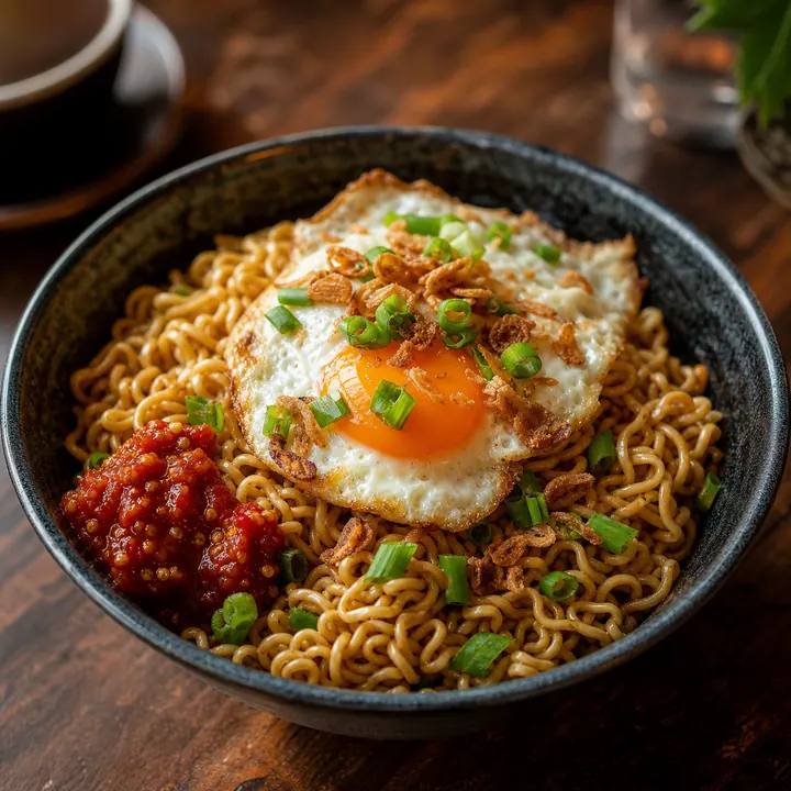 Foto Indomie Special Rendang
