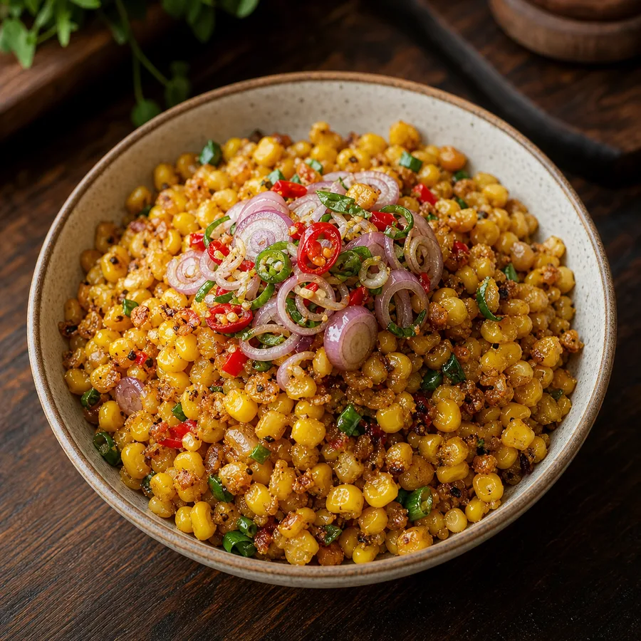 Foto Jagung Pulut Goreng Terasi